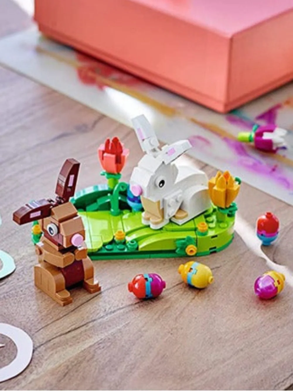 LEGO Easter Rabbits Display!